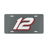 ARK Racing Number 12 Vanity Plate