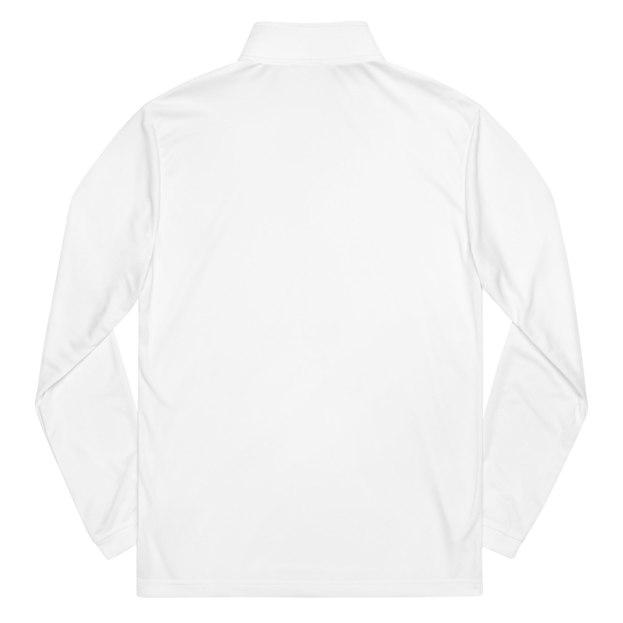 ARK Adidas White Quarter zip pullover